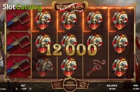 Скрин3. Hussars слот