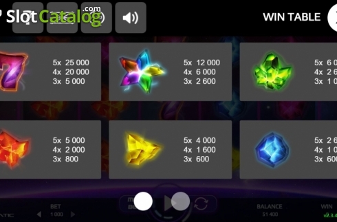 Скрин5. Galaxy Gems слот