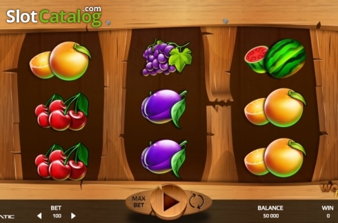 Скрин2. Wooden Fruits (Promatic Games) слот