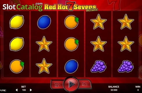 Скрин2. Red Hot Sevens Deluxe слот