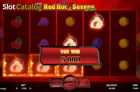 Скрин3. Red Hot Sevens Deluxe слот