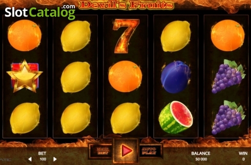 Скрин2. Devils Fruits (Promatic Games) слот