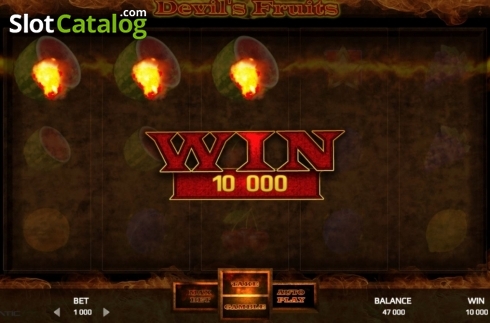 Скрин3. Devils Fruits (Promatic Games) слот