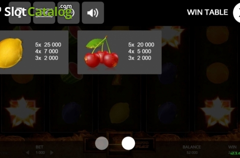Скрин6. Devils Fruits (Promatic Games) слот