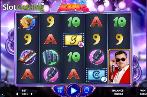 Скрин2. Disco King слот