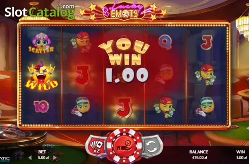 Скрин3. Lucky Emots слот