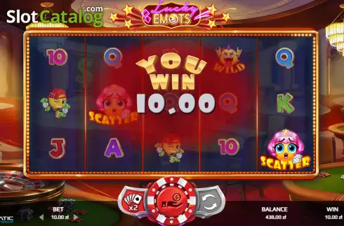Скрин4. Lucky Emots слот