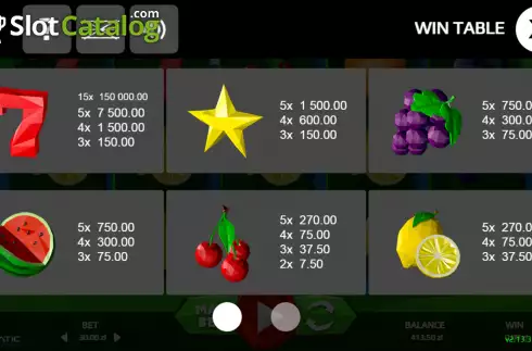 Скрин6. Hot Poly 7 слот