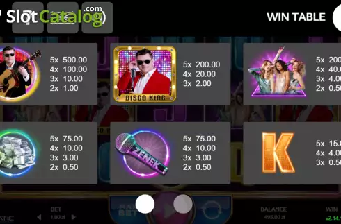 Скрин7. Disco King Deluxe слот