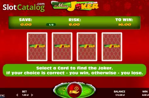 Скрин6. Miss Joker Cristmas слот