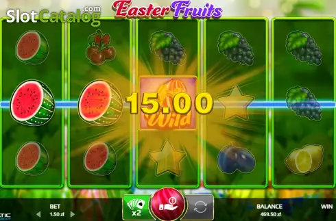 Скрин5. Easter Fruits слот