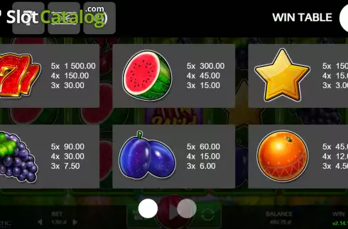 Скрин7. Easter Fruits слот