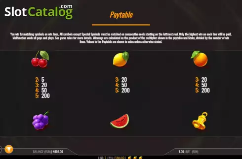 Скрин4. Hot Joker Fruits слот