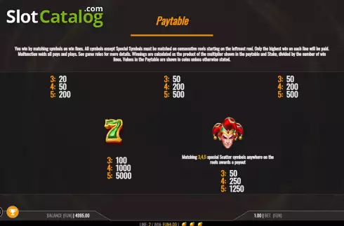 Скрин5. Hot Joker Fruits слот