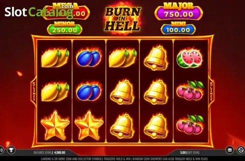 Скрин2. Burn in Hell слот