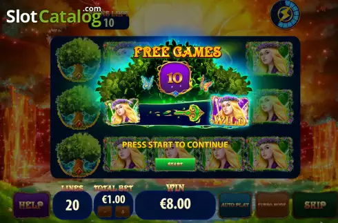 Скрин4. Fairy Gathering Thundershots слот