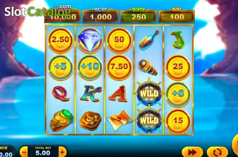 Скрин2. Blackbeard’s Hoard Cash Sacks слот