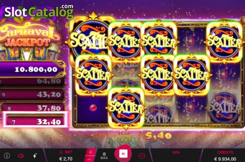 Скрин8. Carnaval Jackpot слот