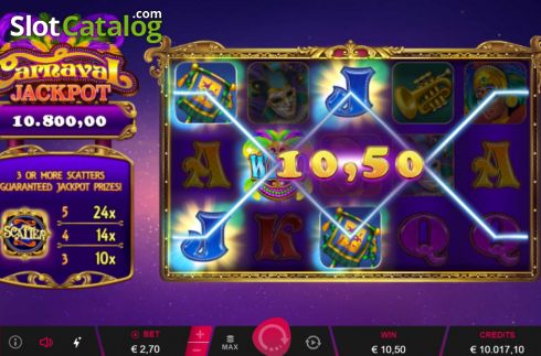 Скрин4. Carnaval Jackpot слот
