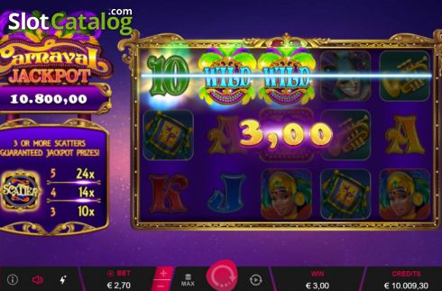 Скрин5. Carnaval Jackpot слот