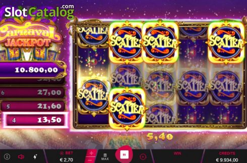 Скрин7. Carnaval Jackpot слот