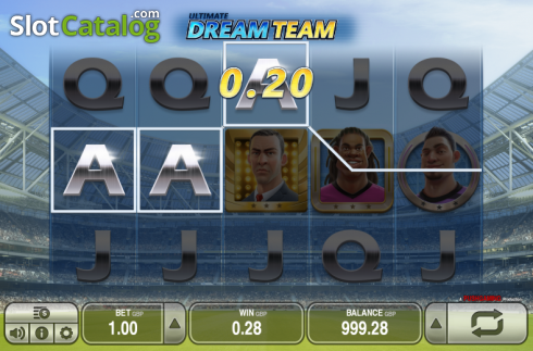 Скрин4. Ultimate Dream Team слот