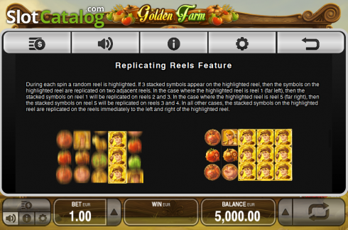 Скрин8. Golden Farm (Push Gaming) слот