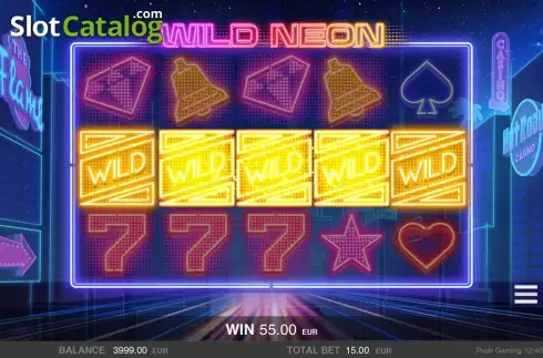 Скрин4. Wild Neon слот