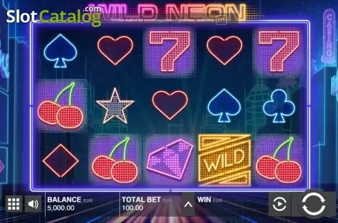 Скрин3. Wild Neon слот