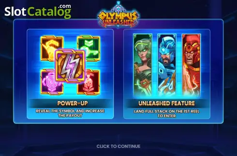 Скрин2. Olympus Unleashed слот