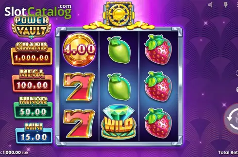 Скрин3. Power Vault слот