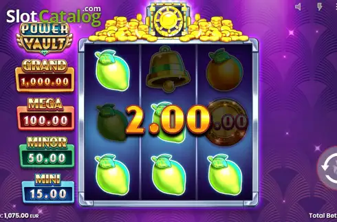 Скрин4. Power Vault слот