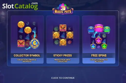 Скрин2. 3 Magic Pots слот