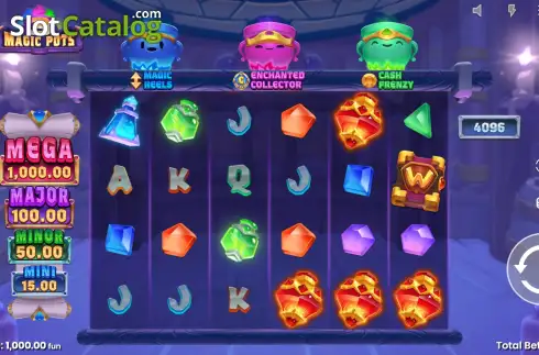 Скрин3. 3 Magic Pots слот