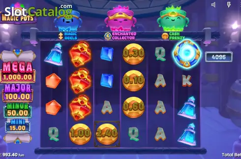 Скрин6. 3 Magic Pots слот