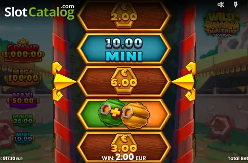 Скрин7. Wild Swarm Triple Hive слот