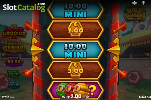 Скрин8. Wild Swarm Triple Hive слот