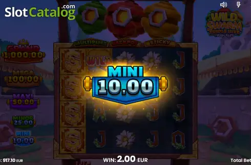 Скрин9. Wild Swarm Triple Hive слот