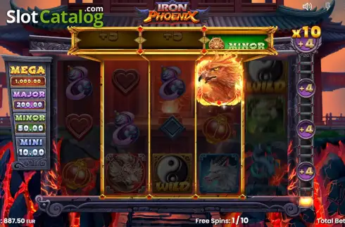 Скрин9. Iron Phoenix слот