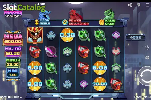 Скрин2. Triple Rampage слот