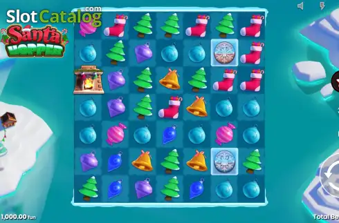 Скрин2. Santa Hopper слот