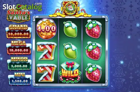 Скрин2. Santa’s Vault слот