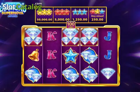 Скрин2. Diamond Supernova 100 слот