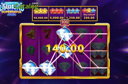 Скрин3. Diamond Supernova 100 слот