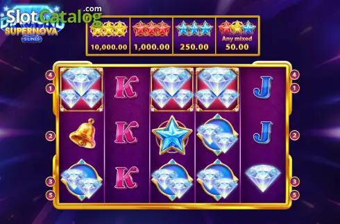 Скрин2. Diamond Supernova 5 слот