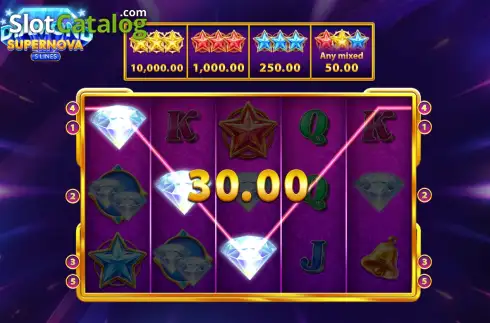 Скрин3. Diamond Supernova 5 слот