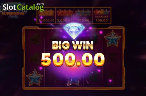 Скрин3. Diamond Supernova 40 слот