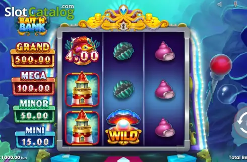Скрин2. Bait 'n' Bank слот