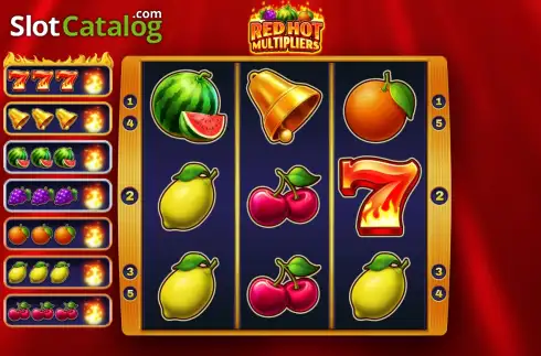 Скрин2. Red Hot Multipliers слот