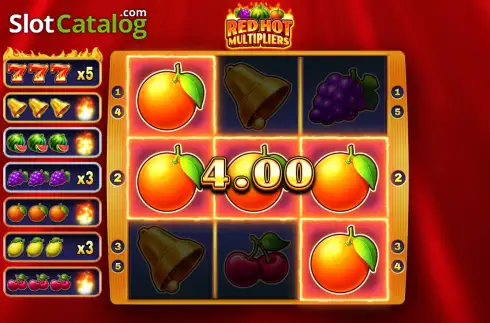 Скрин3. Red Hot Multipliers слот